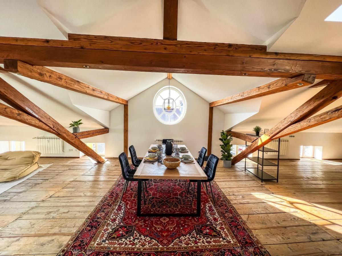 Loft-Wohnung Im Herzen Von Prien - 100M2 - Smarttv ภายนอก รูปภาพ